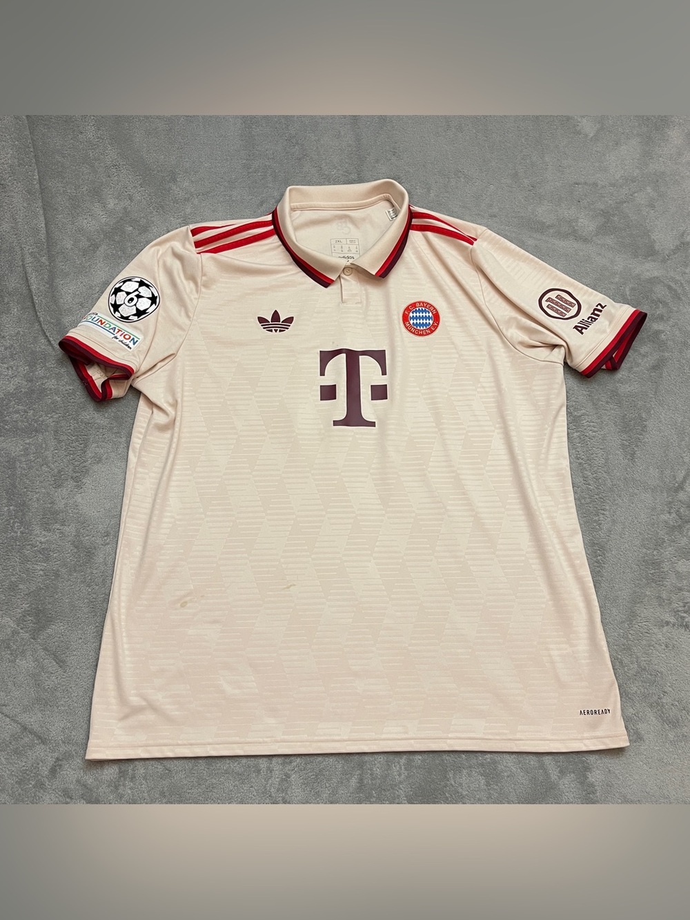 FC Bayern Munich 24/25 UCL Third Jersey Size Men's XXL #30 McCarty